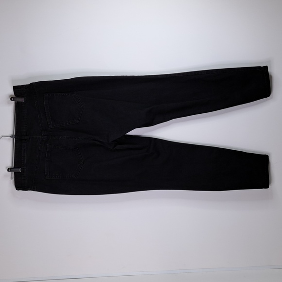 Terra & Sky Skinny Faded Black Jeans Size 16W - Picture 4 of 14